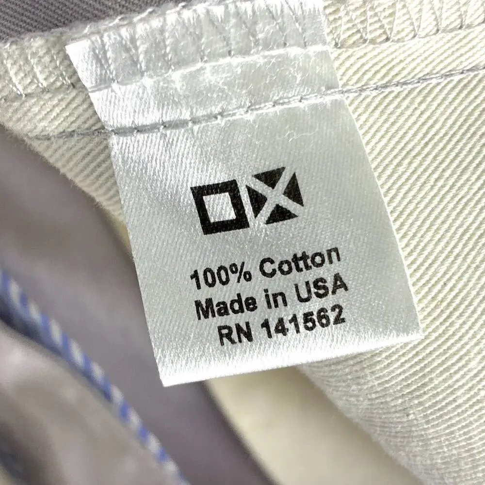 Peter Manning Pants Mens 36x29 Gray Chino Preppy New York Summer Classic USA